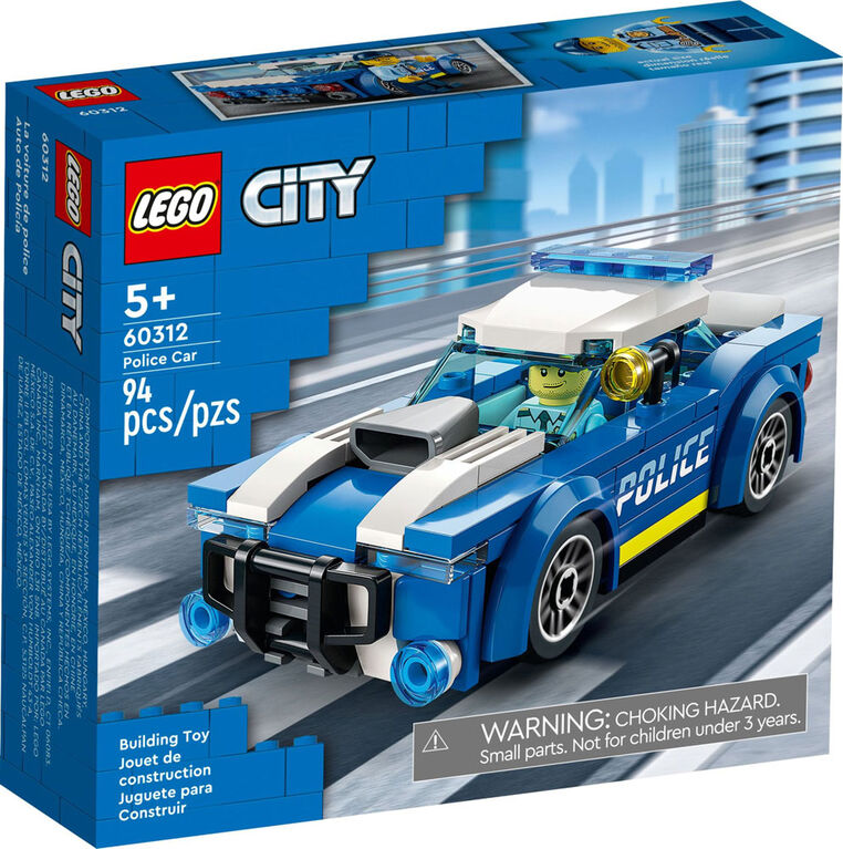 LEGO City Police Car 60312 Building Kit (94 Pieces)