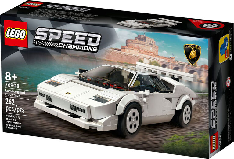 LEGO Speed Champions Lamborghini Countach 76908 Building Kit (262 Pieces)