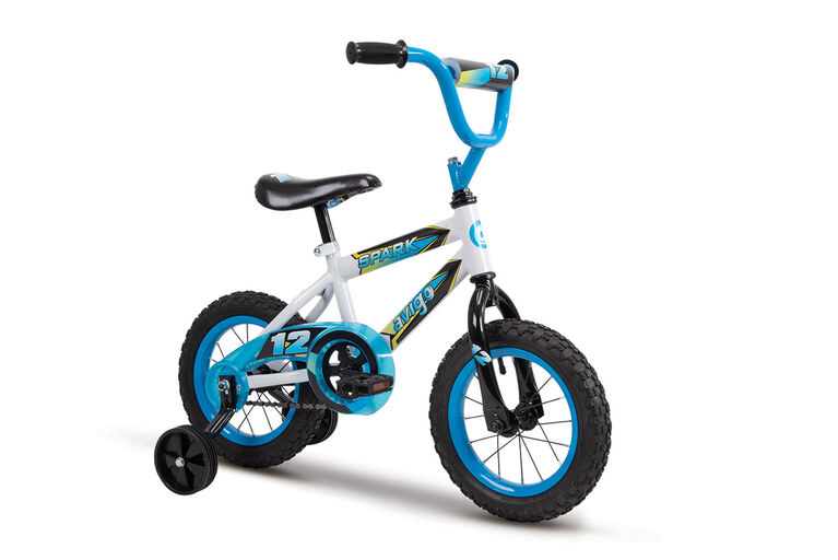 Avigo Spark Bike, Blue and White - 12 inch