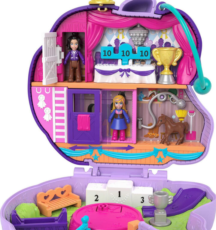 Polly Pocket Jumpin' Style Pony Compact