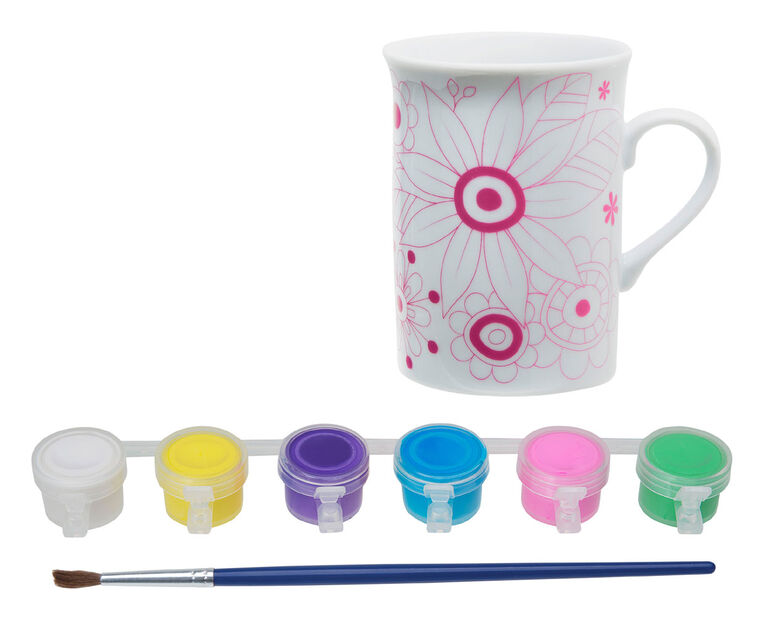 ALEX Paint And Sip Ceramic Mug