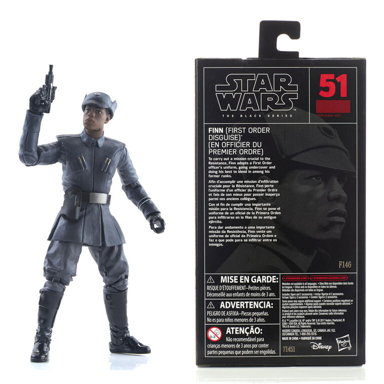 Star Wars The Black Series Finn (First Order Disguise)