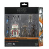 Star Wars The Black Series R5-D4, BD-72 & Pit Droids, Star Wars: The Mandalorian Collectible 6 Inch Action Figure 4-Pack