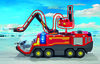 Playmobil - Pompiers avec véhicule aéroportuaire