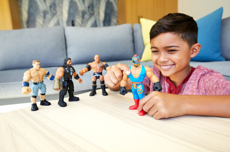 WWE - Bend 'N Bash - Figurine articulée - John Cena