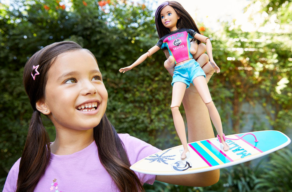 Barbie dreamhouse adventures online skipper surf doll