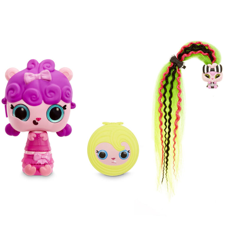 Pop Pop Hair Surprise 3-in-1 Pop Pets with Long, Brushable Hair - English Edition