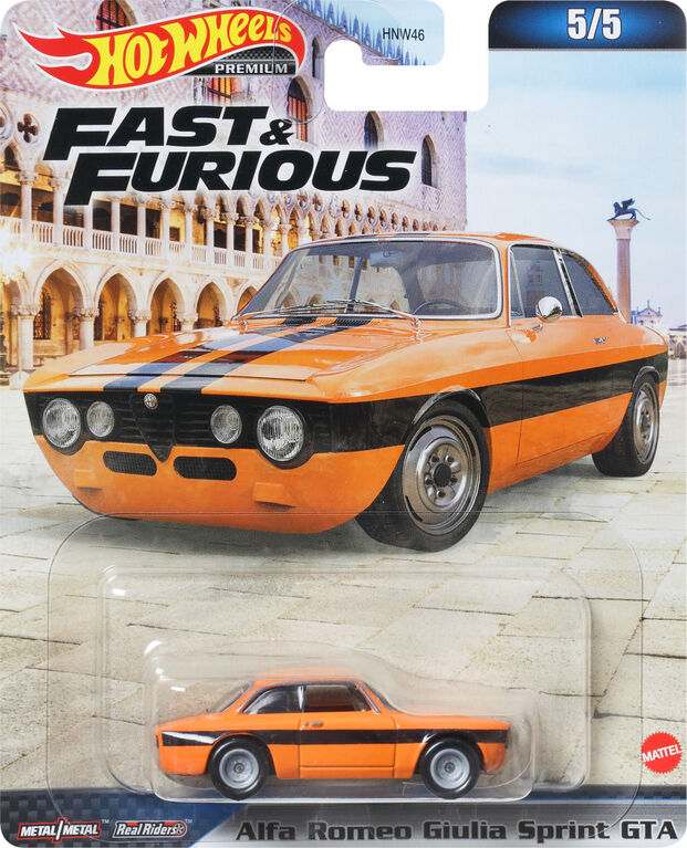 Hot Wheels Cars, Premium Fast & Furious Car for Adult Collectors