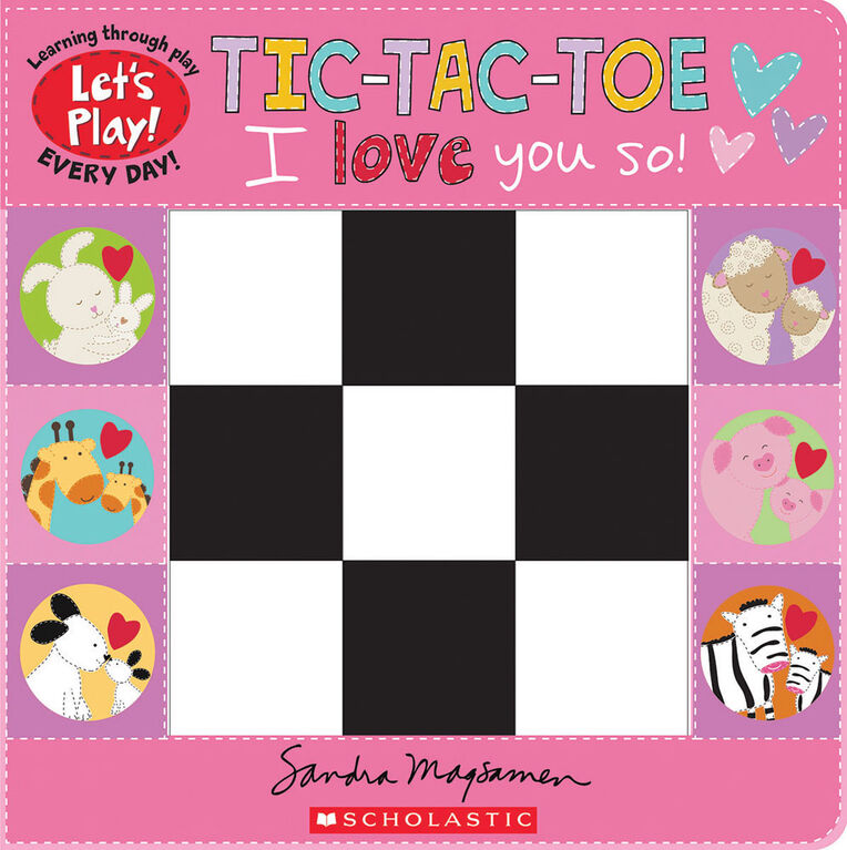 Tic-Tac-Toe: I Love You So! (A Let's Play! Board Book) - English Edition