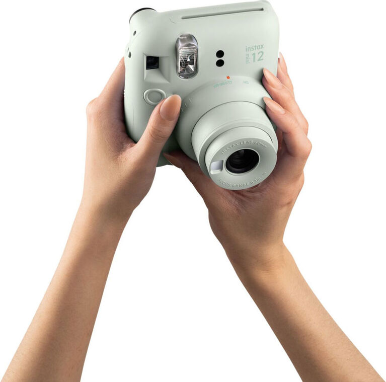 Fujifilm Instax Mini 12 Appareil photo instantané Blanc argile : :  Électronique