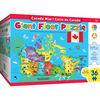 Masterpieces Puzzle Company Canada Map 36 Piece Floor Jigsaw Puzzle - English Edition