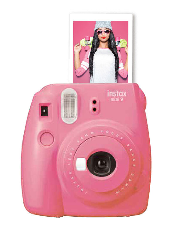 Fujifilm Instax Mini 9 Instant Camera - Flamingo Pink