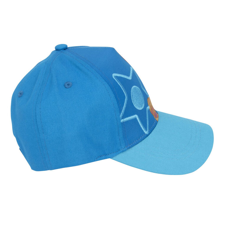 Nickelodeon Paw Patrol Kids Baseball Cap - Chase With Star Badge Blue