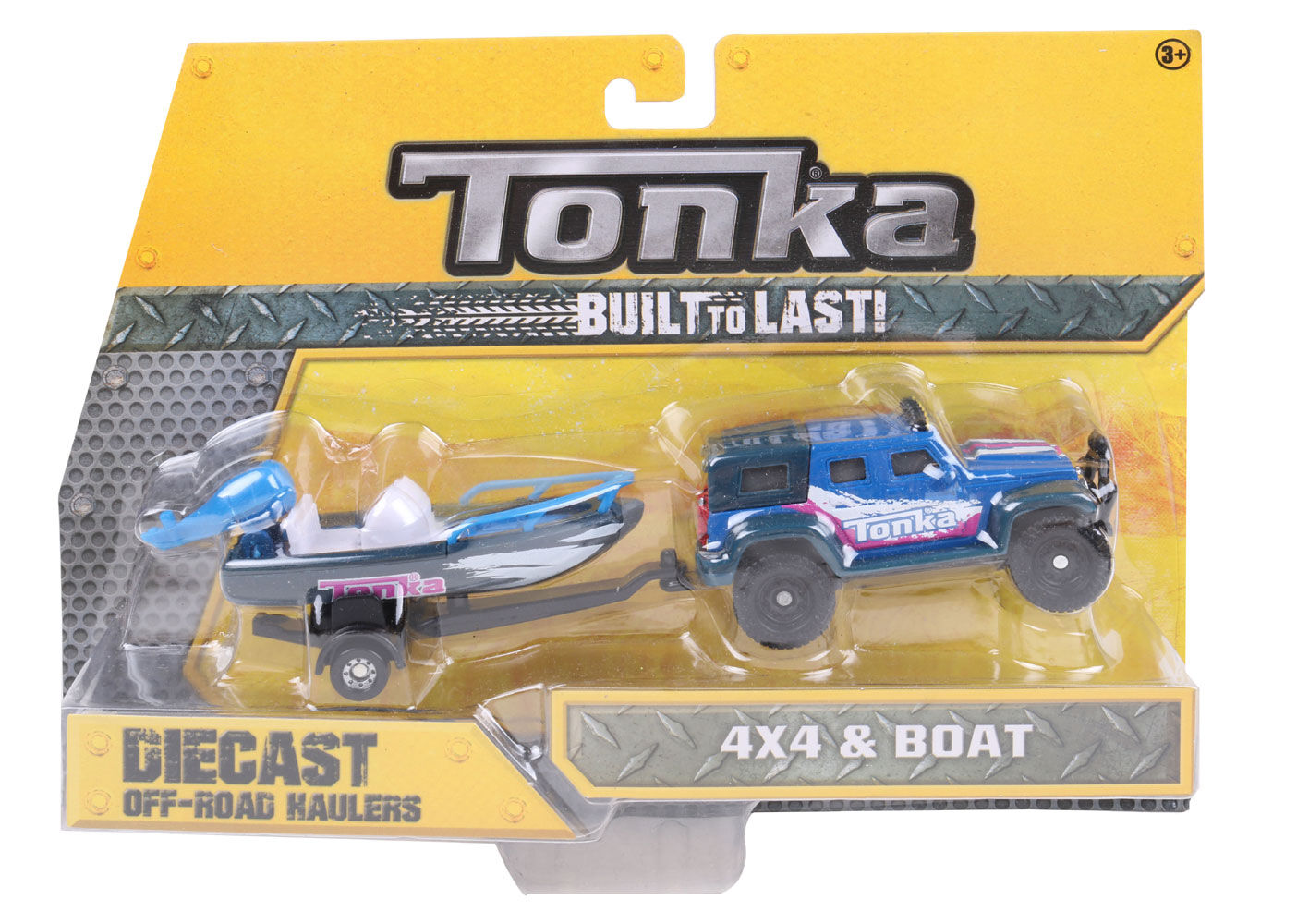 Tonka off road hauler with boat 2025