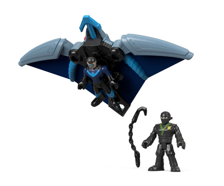 Fisher-Price Imaginext DC Super Friends Ninja Nightwing & Glider
