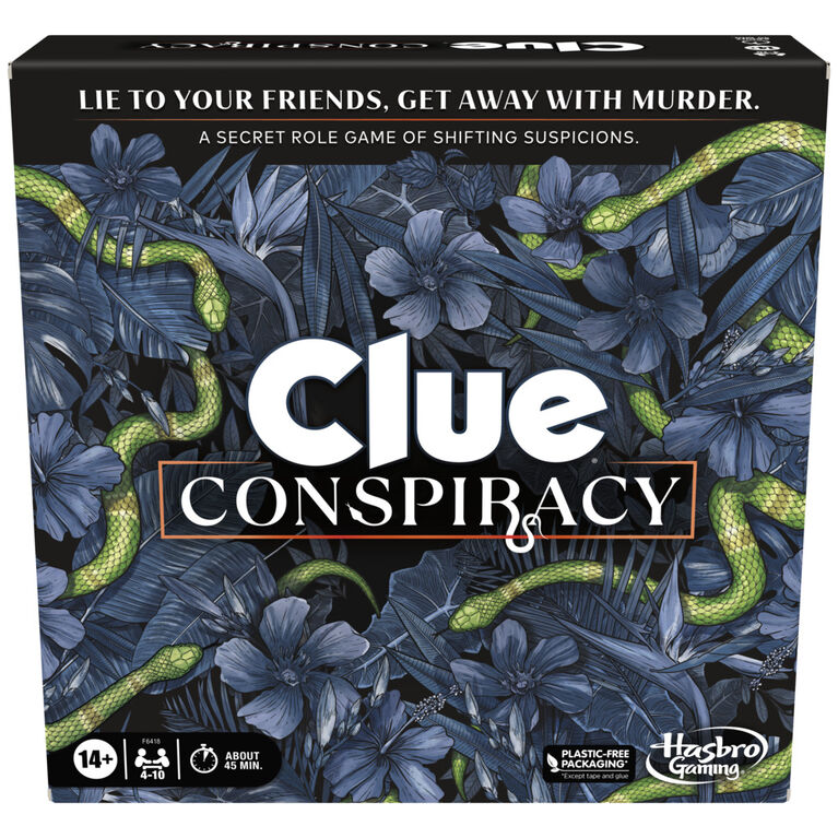 Clue Conspiracy Board Game for Adults and Teens