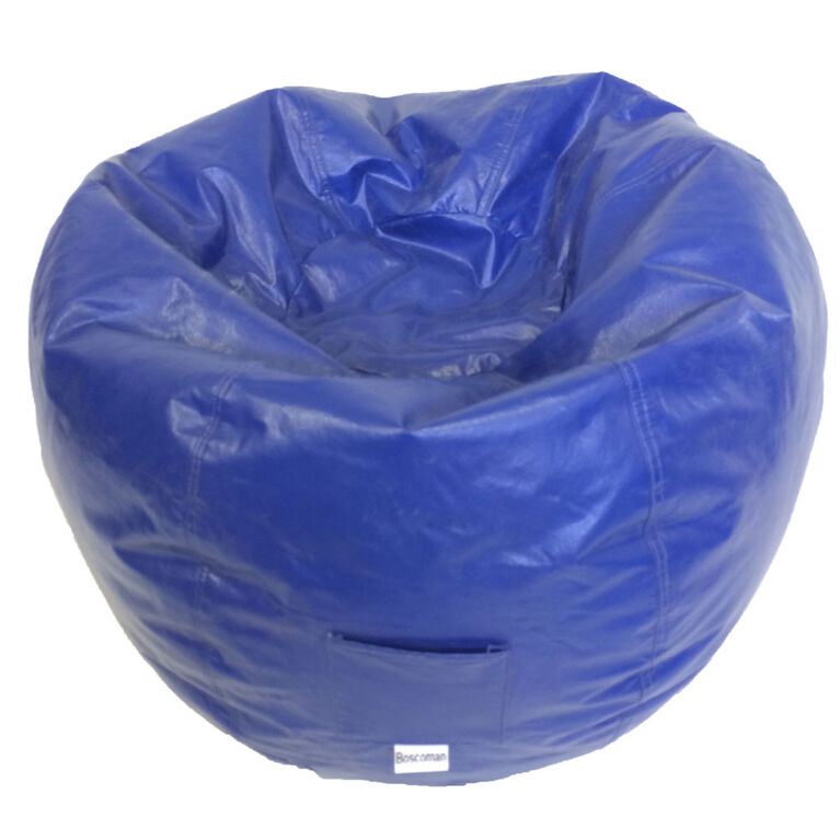Large Vinyl w/Pocket Bean Bag Twilight Blue Toys R Us Canada