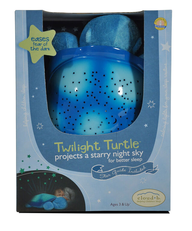 Veilleuse constellation tortue Bleue Twilight Turtle® de Cloud B