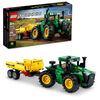 LEGO Technic Tracteur John Deere 9620R à 4 roues motrices 42136 Ensemble de modèle à construire (390 pièces)