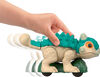 Fisher-Price Imaginext Jurassic World Ankylosaurus Dinosaur Toy with Wheels & Wiggling Motion