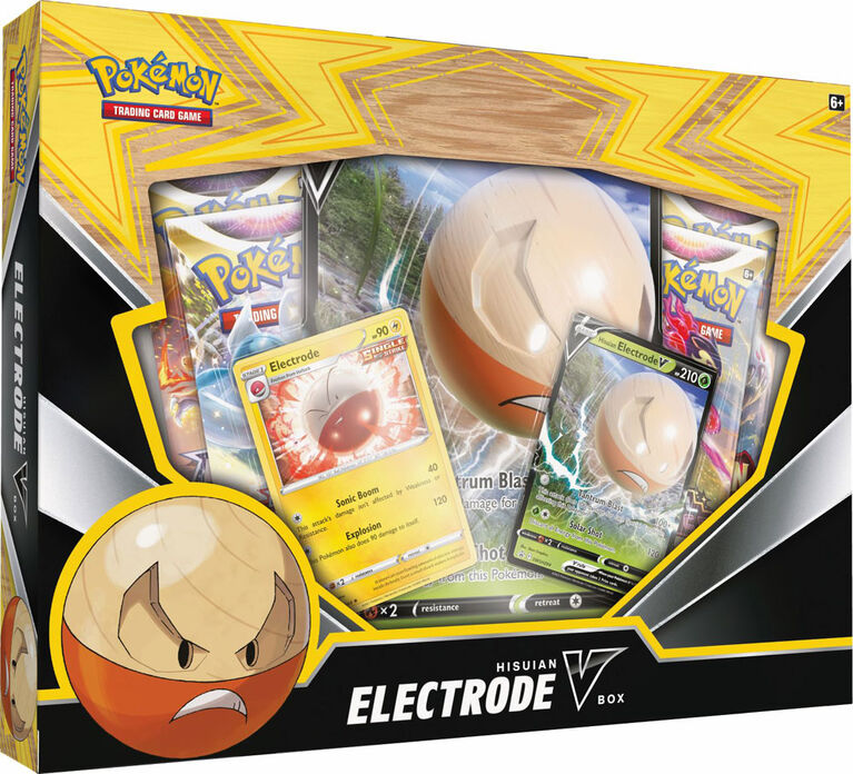 Pokémon Hisuian Electrode V Box English Edition Toys R Us Canada