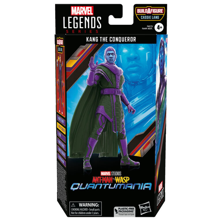 Hasbro Marvel Legends Series Kang the Conqueror, Ant-Man and the Wasp: Quantumania Marvel Legends Action Figures, 6 Inch