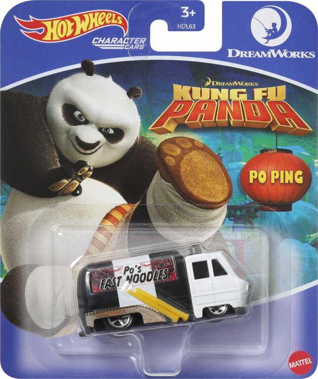 Hot Wheels Kung Fu Panda Character Car