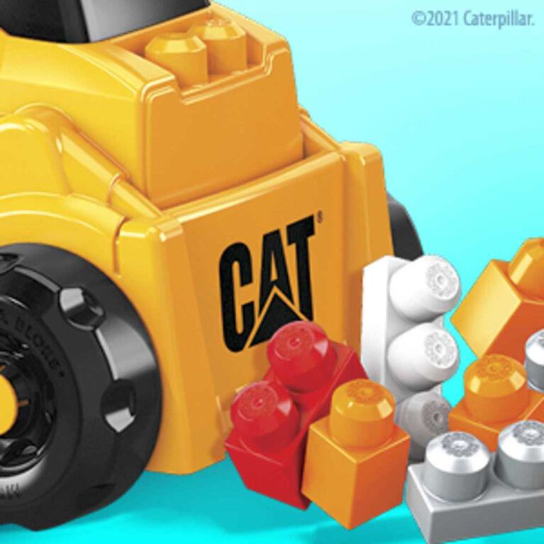 Mega Bloks - CAT - Véhicule porteur et construction