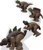 JURASSIC WORLD FIERCE CHANGERS DOUBLE DANGER Carnotaurus & Stegosaurus
