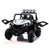 KidsVip 2x12V Kids & Toddlers UTV Viper 4WD Ride on car w/Remote Control - White