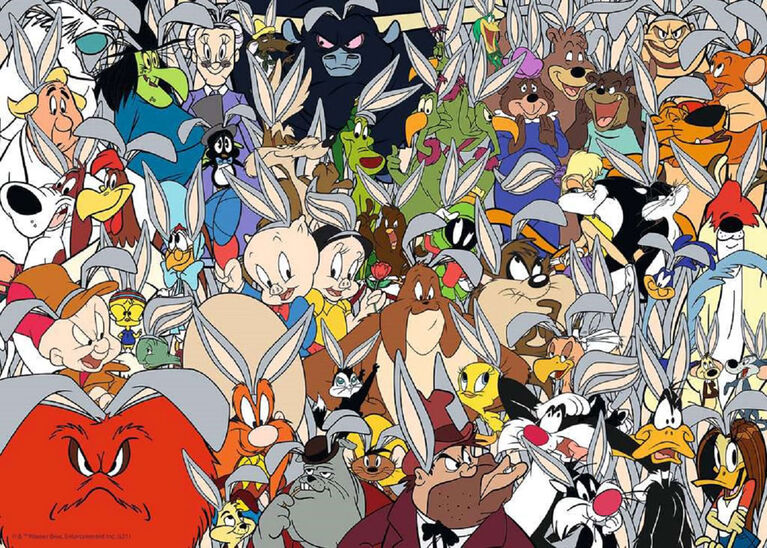 Ravensburger Looney Tunes Challenge 1000-Piece Jigsaw Puzzle