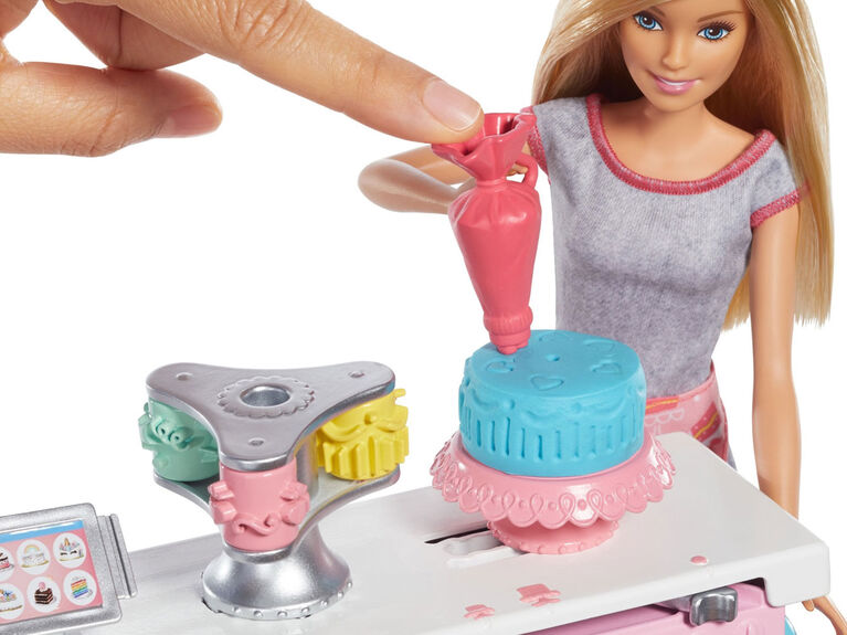 Barbie - Coffret Décoration de gâteaux