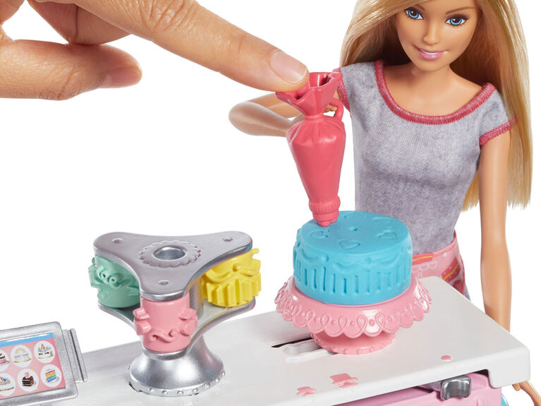 Barbie Cake Decorating Playset with Doll