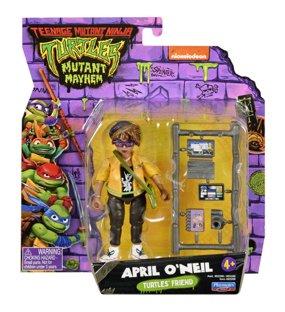 Teenage Mutant Ninja Turtles Mutant Mayhem April O Neil Basic Action Figure