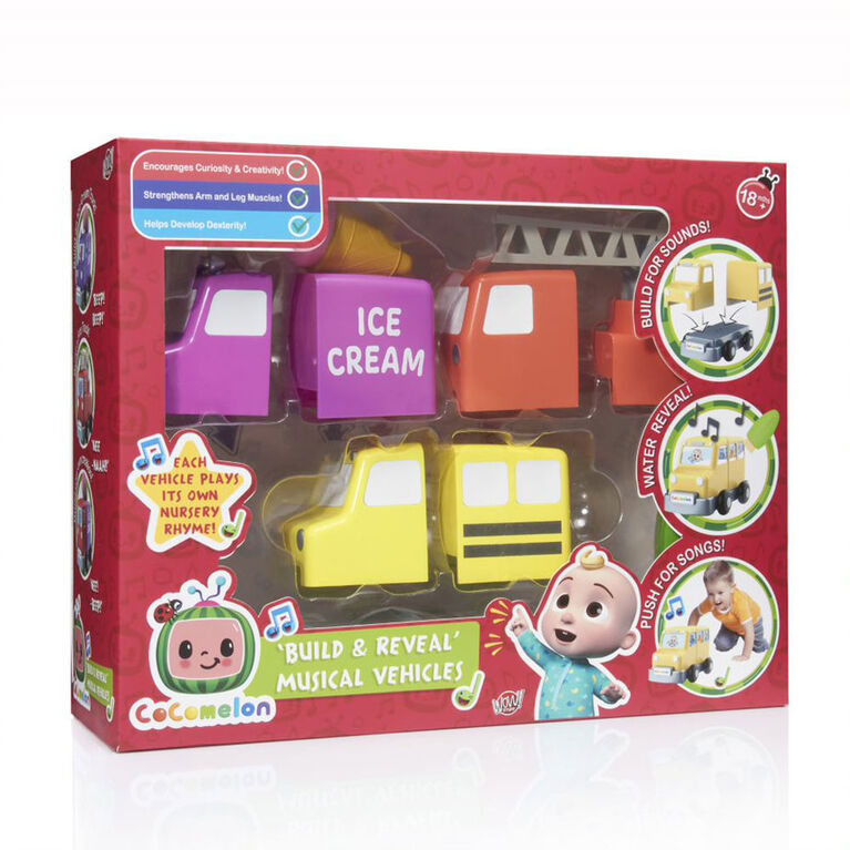 Cocomelon-Build and Sounds Vehicles