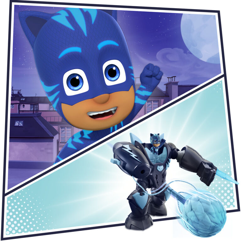 PJ Masks Robo-Catboy Preschool Toy with Lights and Sounds