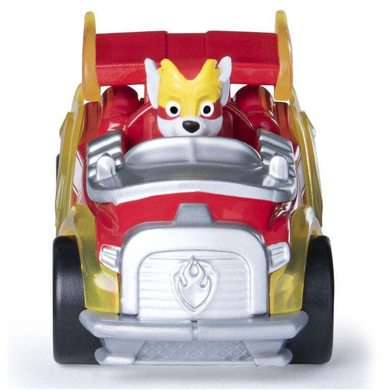 PAW Patrol - True Metal Mighty Marshall Super PAWs Collectible Die-Cast Vehicle - Mighty Series 1:55 Scale