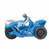 Power Rangers Dino Fury Rip N Go Tricera Battle Rider and Dino Fury Blue Ranger