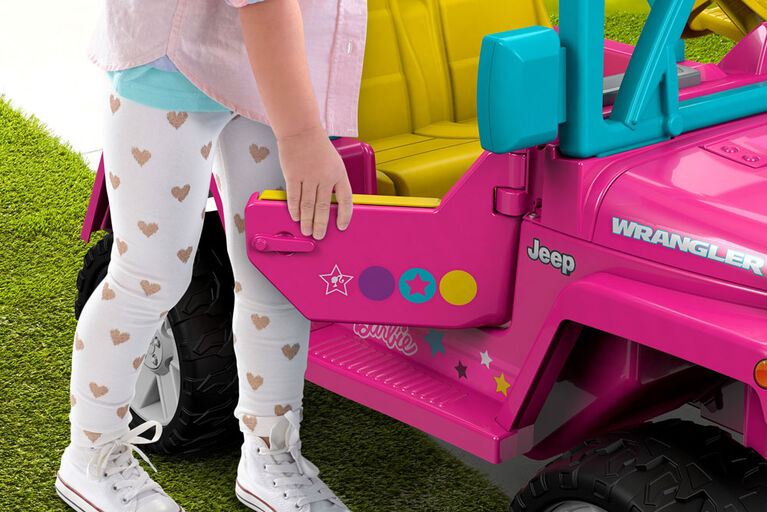 Fisher-Price Power Wheels Barbie Jeep Wrangler | Toys R Us Canada