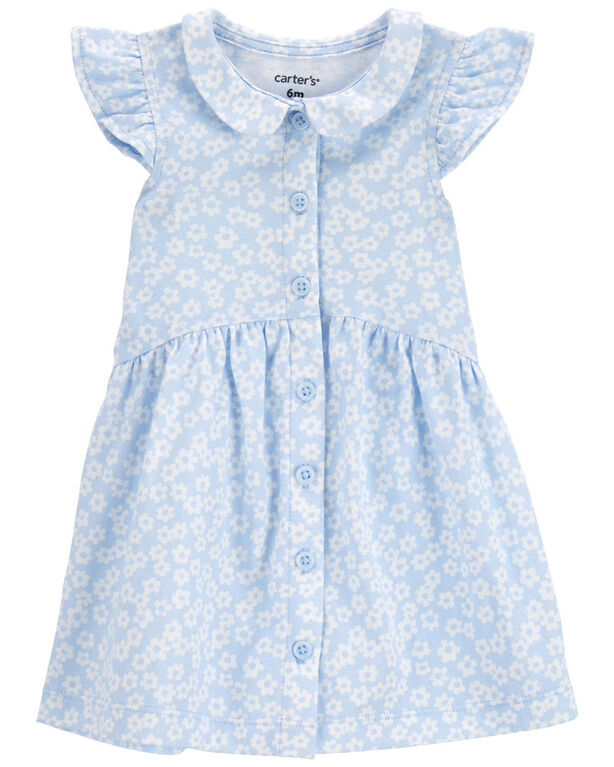 Carter's Floral Button Front Dress