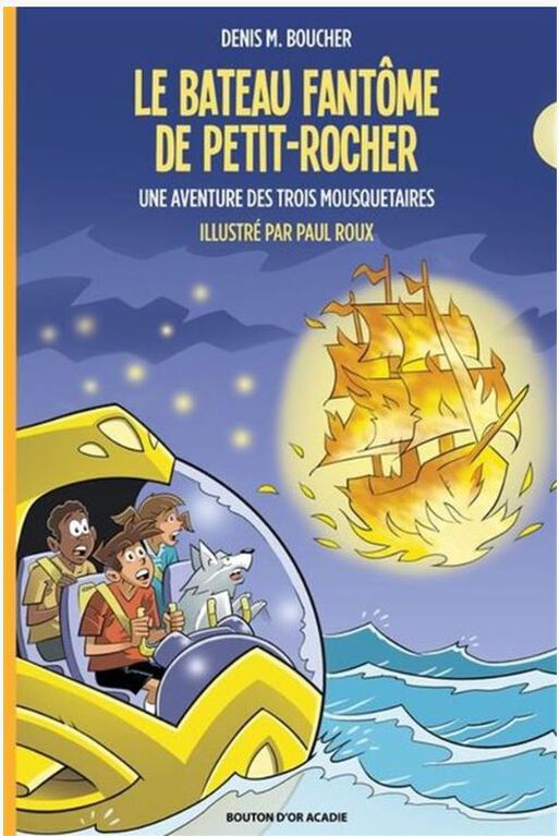 Le bateau fantôme du petit-rocher - French Text