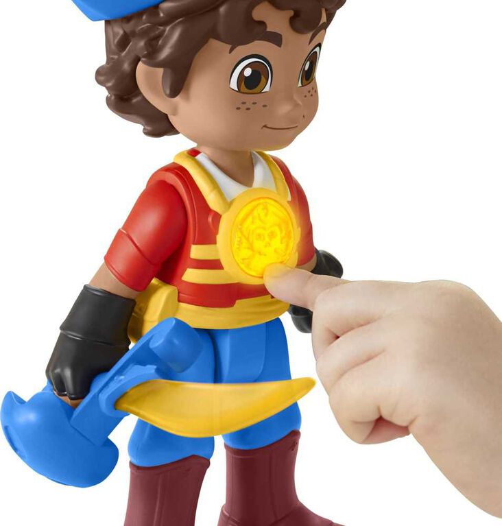 Fisher-Price Nickelodeon Santiago of the Seas Light-up Talking Santiago - English Edition