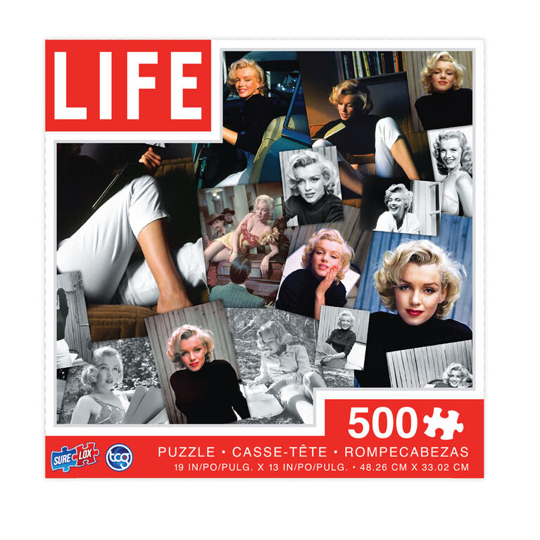 SURE-LOX - LIFE 500 piece Puzzle - Marilyn Monroe