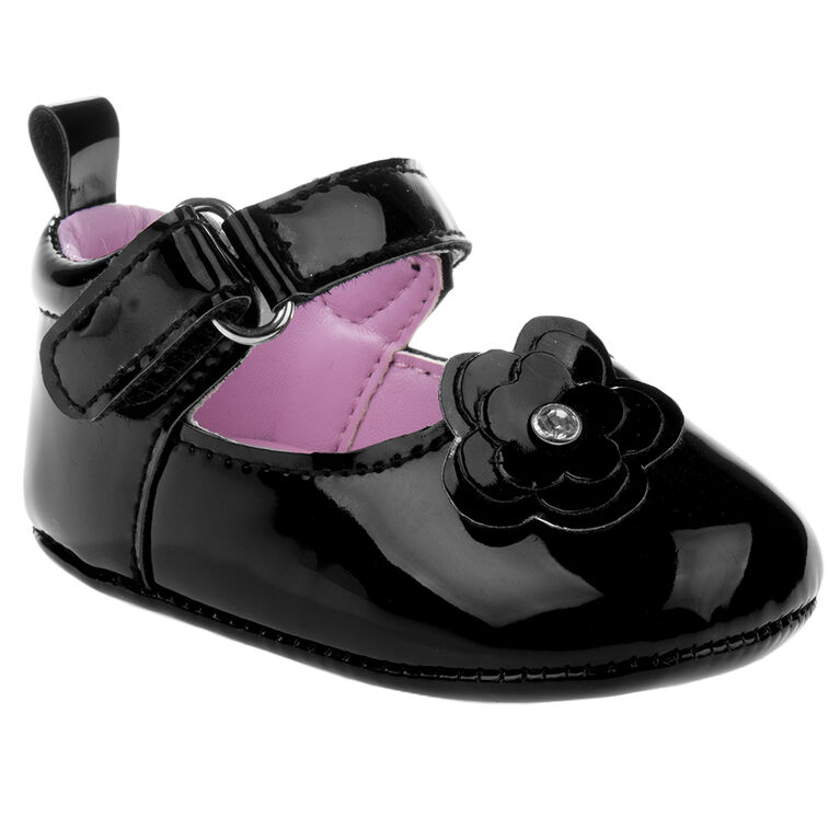 Chaussures vernies noires pour b&eacute;b&eacute; taille 3