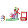 Peppa Pig Peppa's Club Peppa's Mini Golf Preschool Playset Toy, Features 2 Figures and Spinning Windmill
