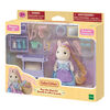 Calico Critters Pony's Hair Stylist Set, Dollhouse Playset avec figurine et accessoires