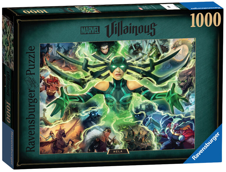 Ravensburger - Marvel Villainous: Hela casse-têtes 1000pc