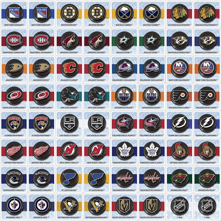 Jeu de mémoire de hockey NHL Matching Game