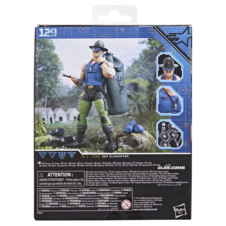 G.I. Joe Classified Series #129, Mad Marauders Sgt Slaughter Action Figure