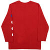 Lego Face Long Sleeve Tshirt Red - 4T